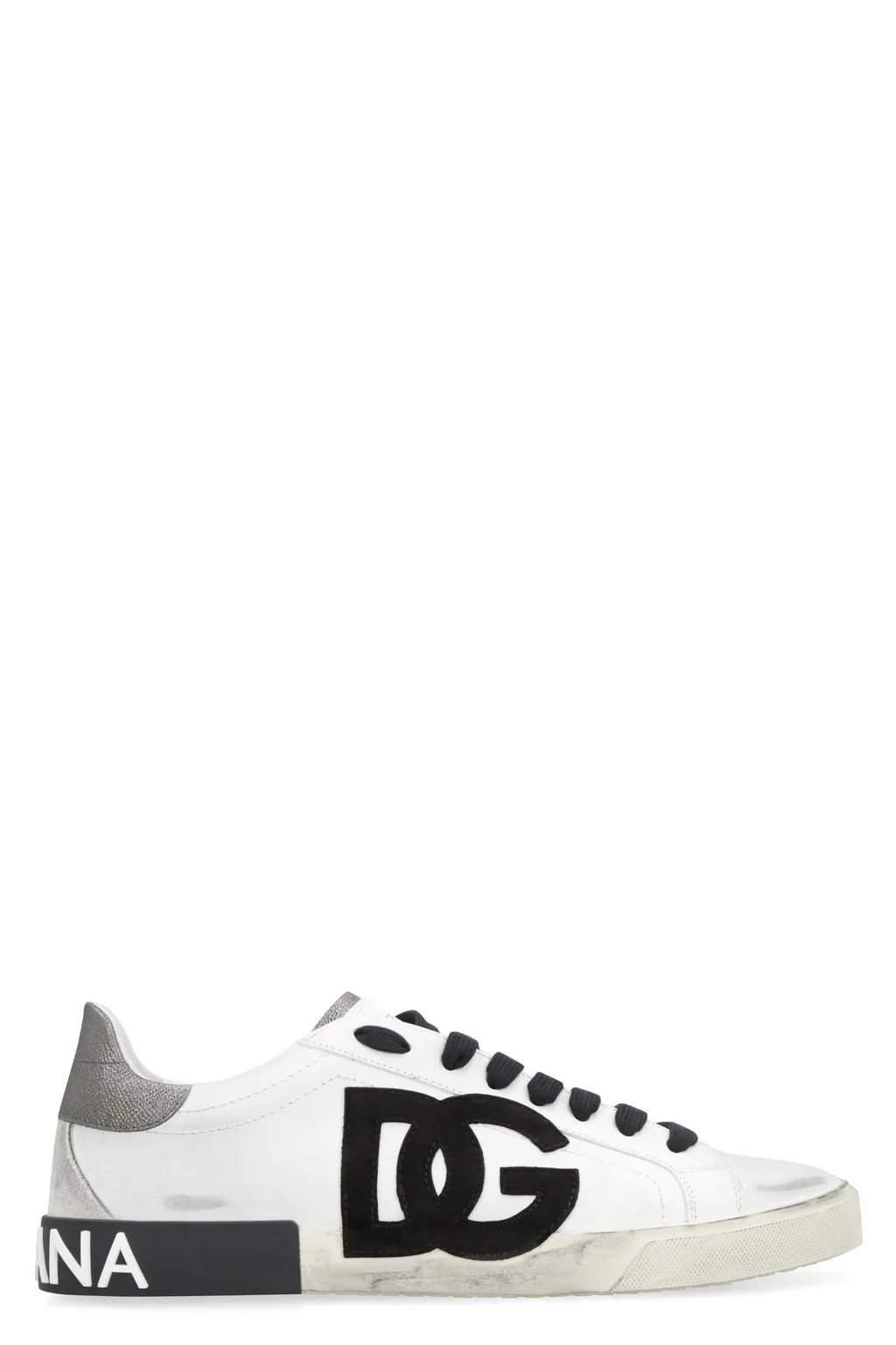 Dolce & Gabbana Portofino Lace-Up Sneakers