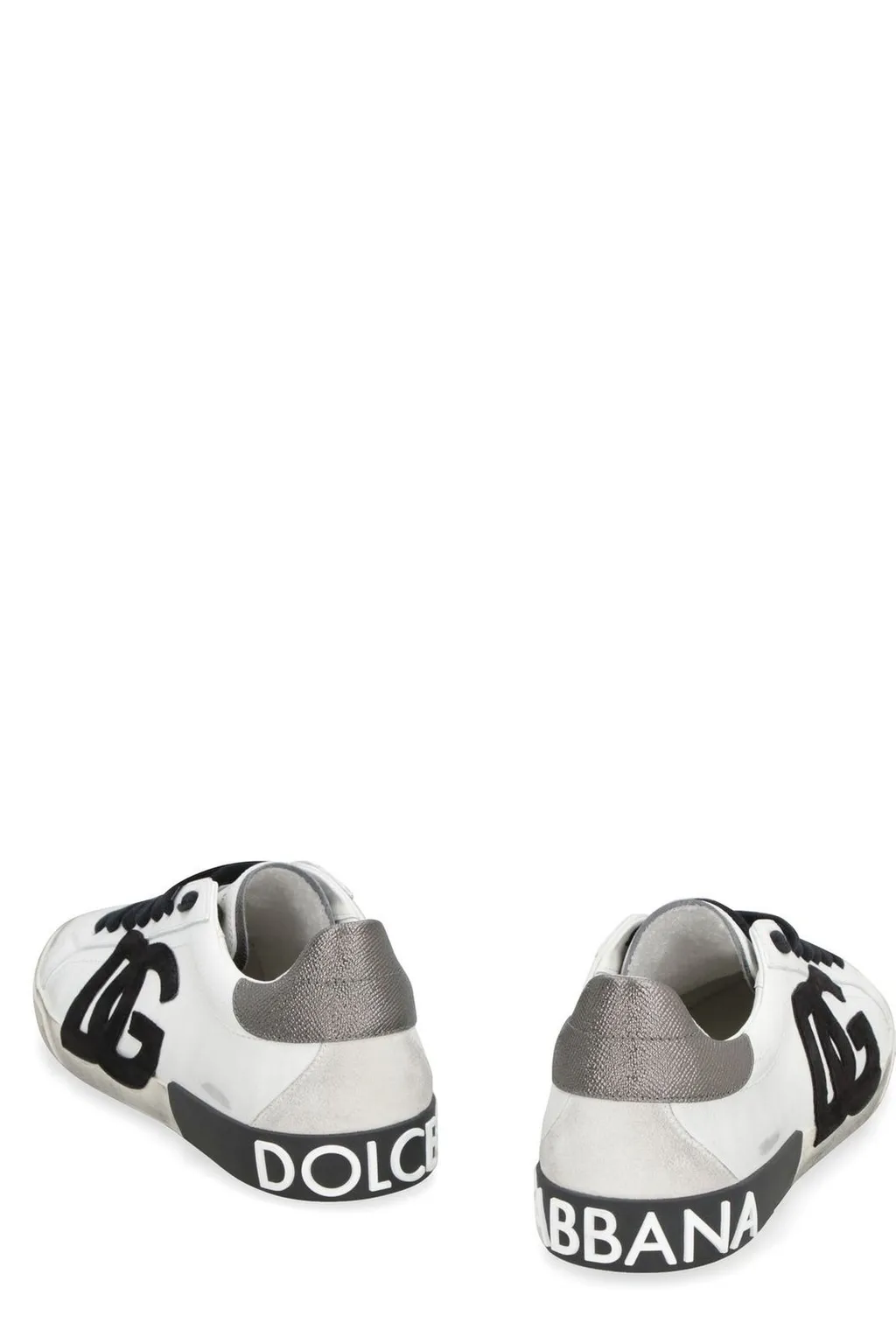 Dolce & Gabbana Portofino Lace-Up Sneakers
