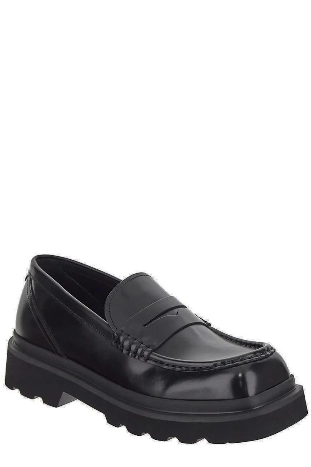 Dolce & Gabbana Square Toe Mocassins