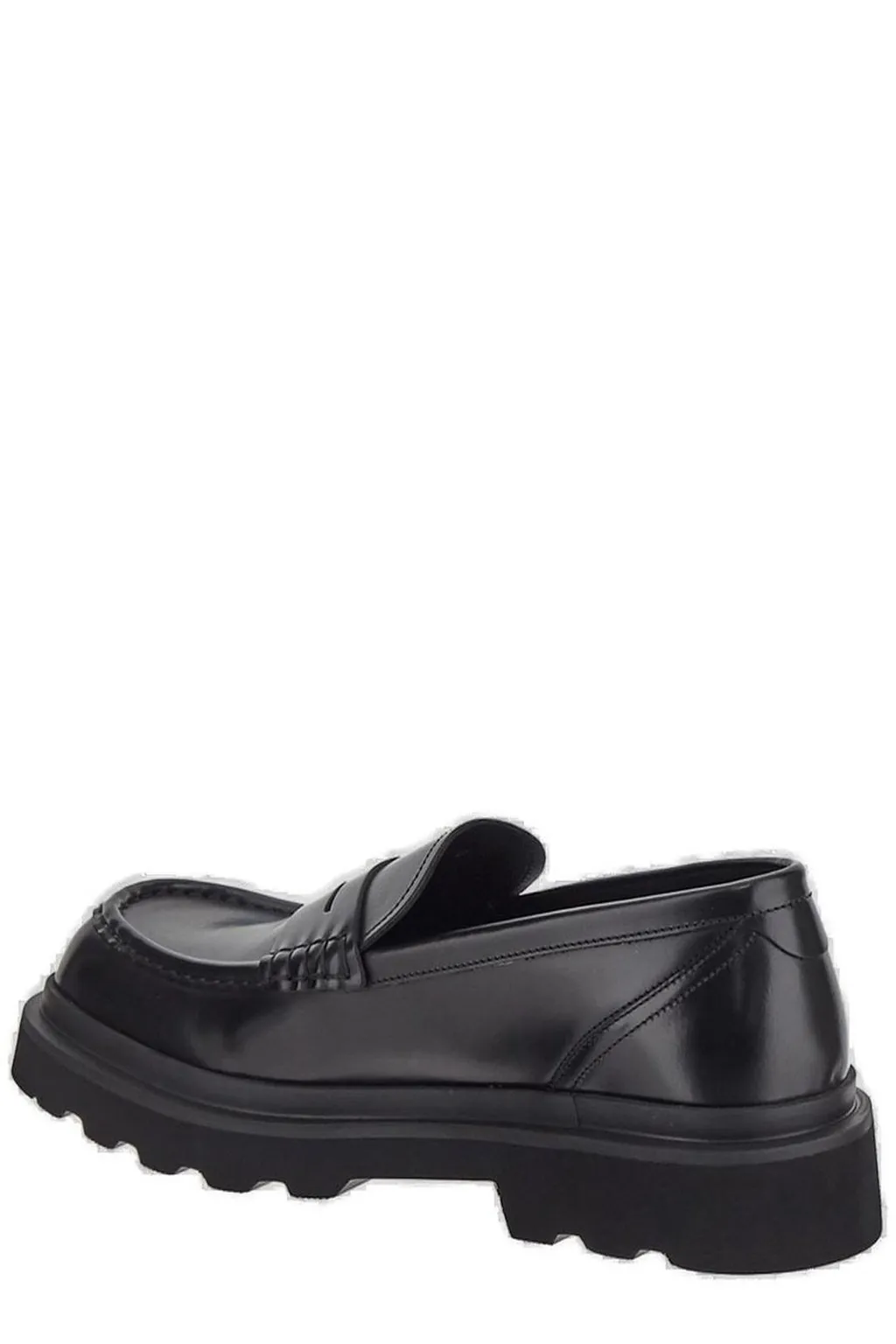 Dolce & Gabbana Square Toe Mocassins