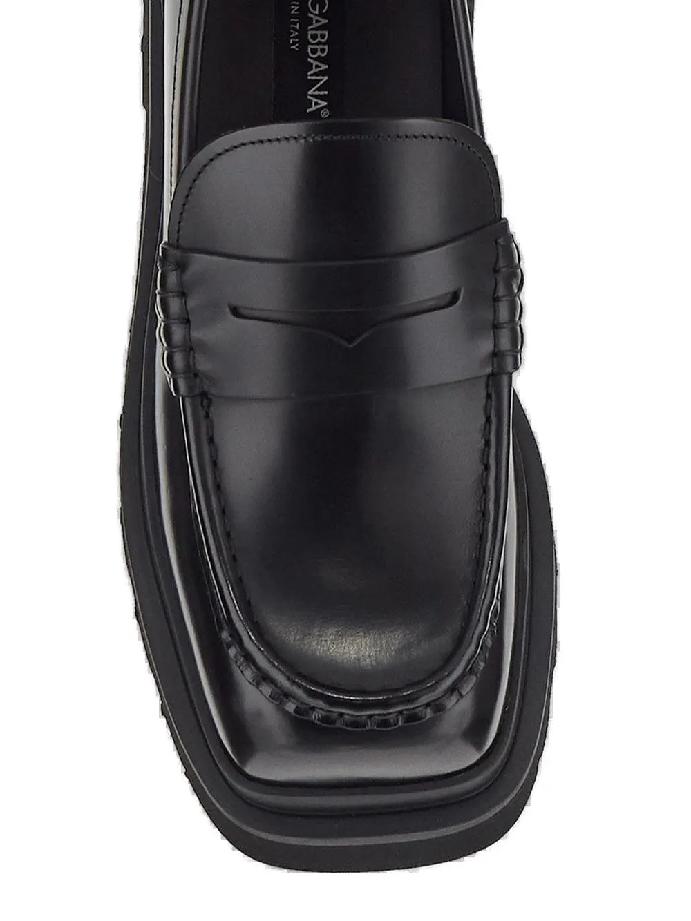 Dolce & Gabbana Square Toe Mocassins