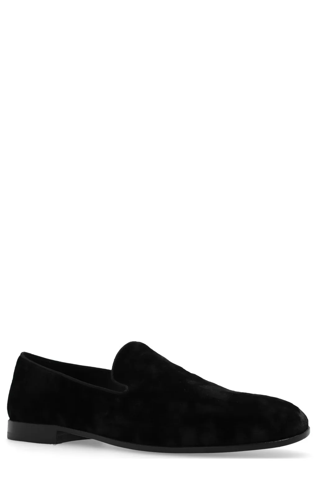 Dolce & Gabbana Round-Toe Flat Loafers