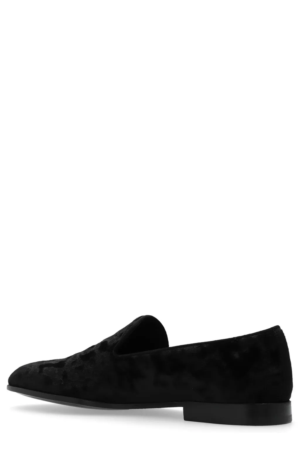 Dolce & Gabbana Round-Toe Flat Loafers