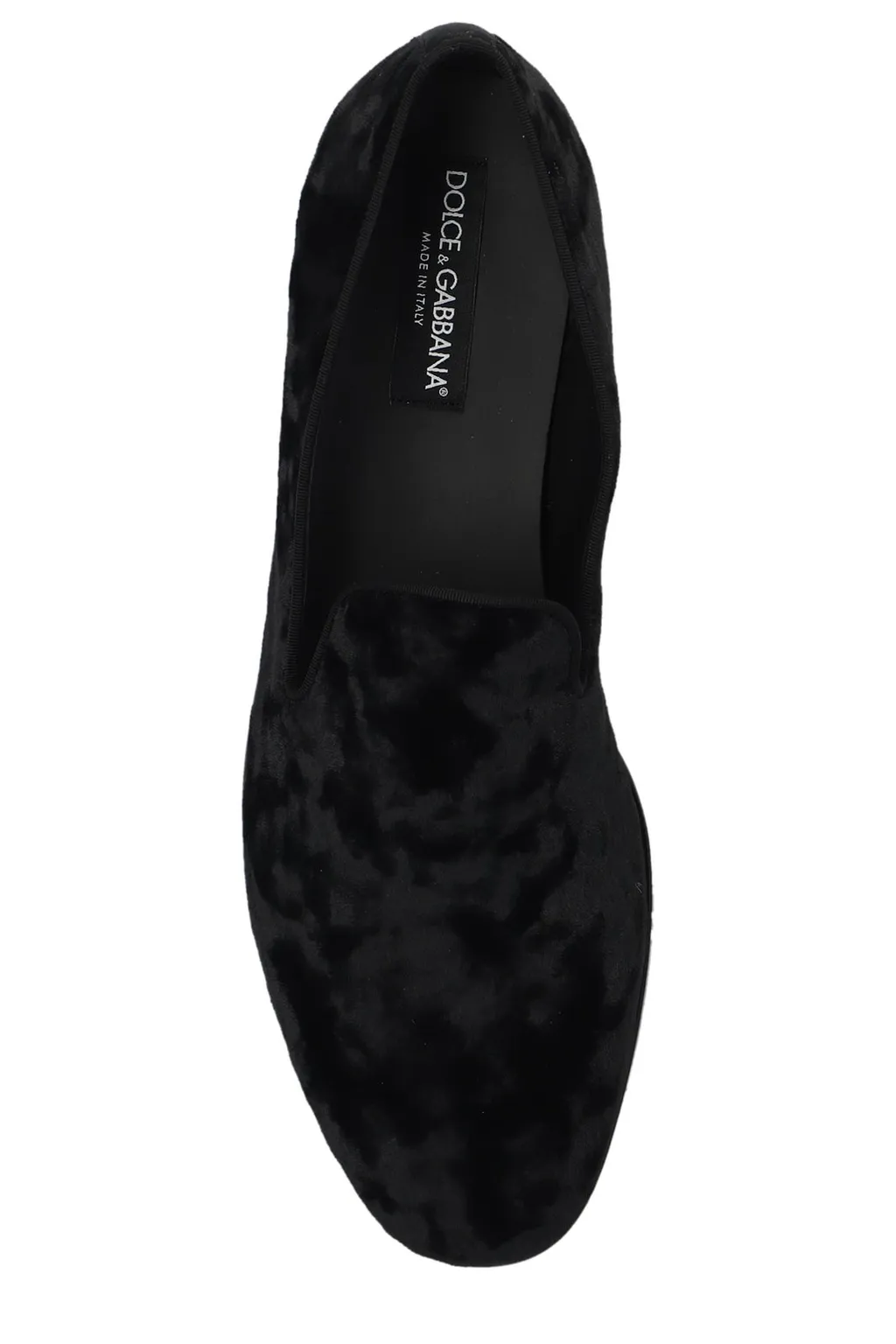Dolce & Gabbana Round-Toe Flat Loafers
