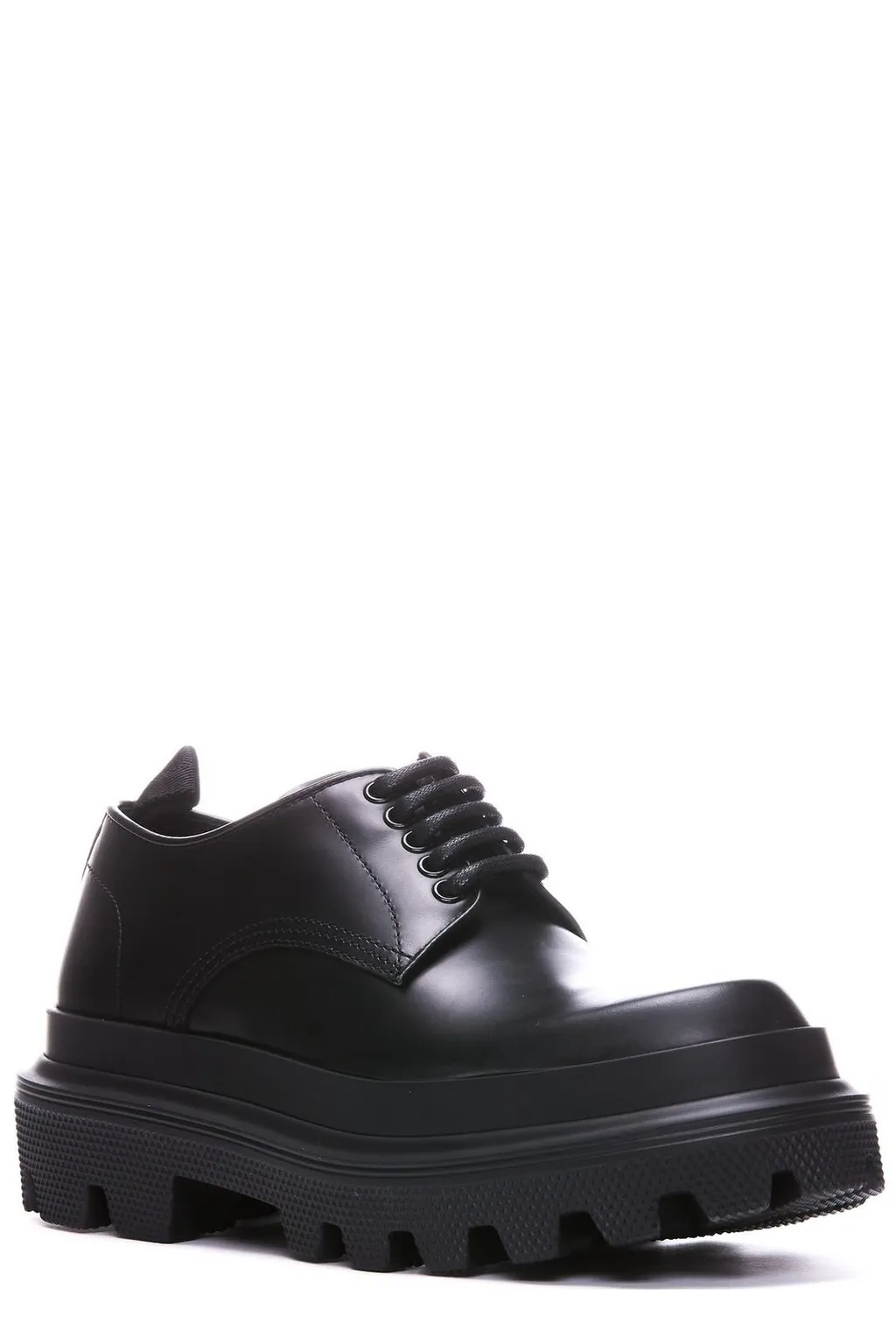 Dolce & Gabbana Platform Lace-Up Derby Shoes
