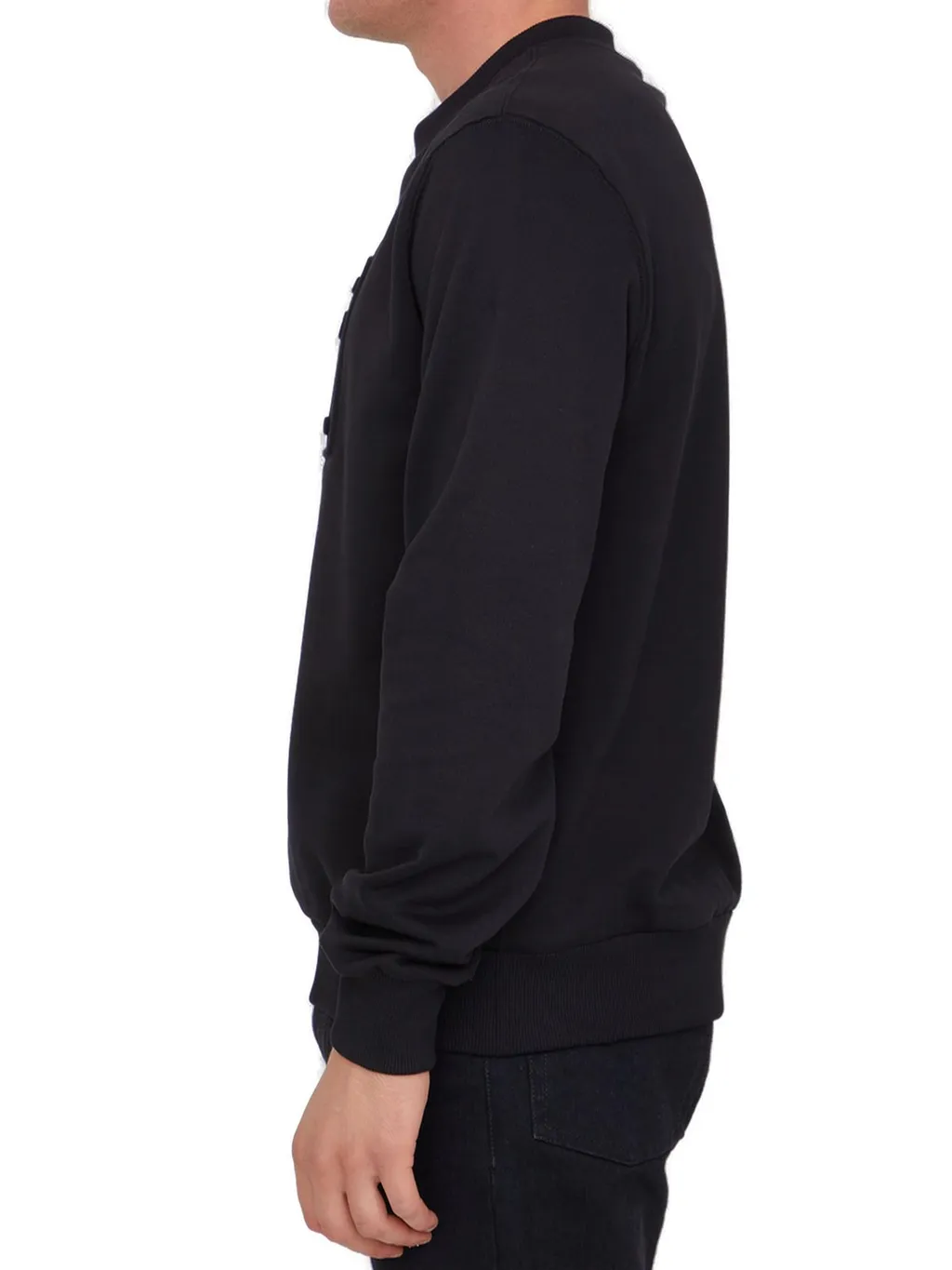 Dolce & Gabbana Dg Logo Embossed Technical Jersey Sweatshirt