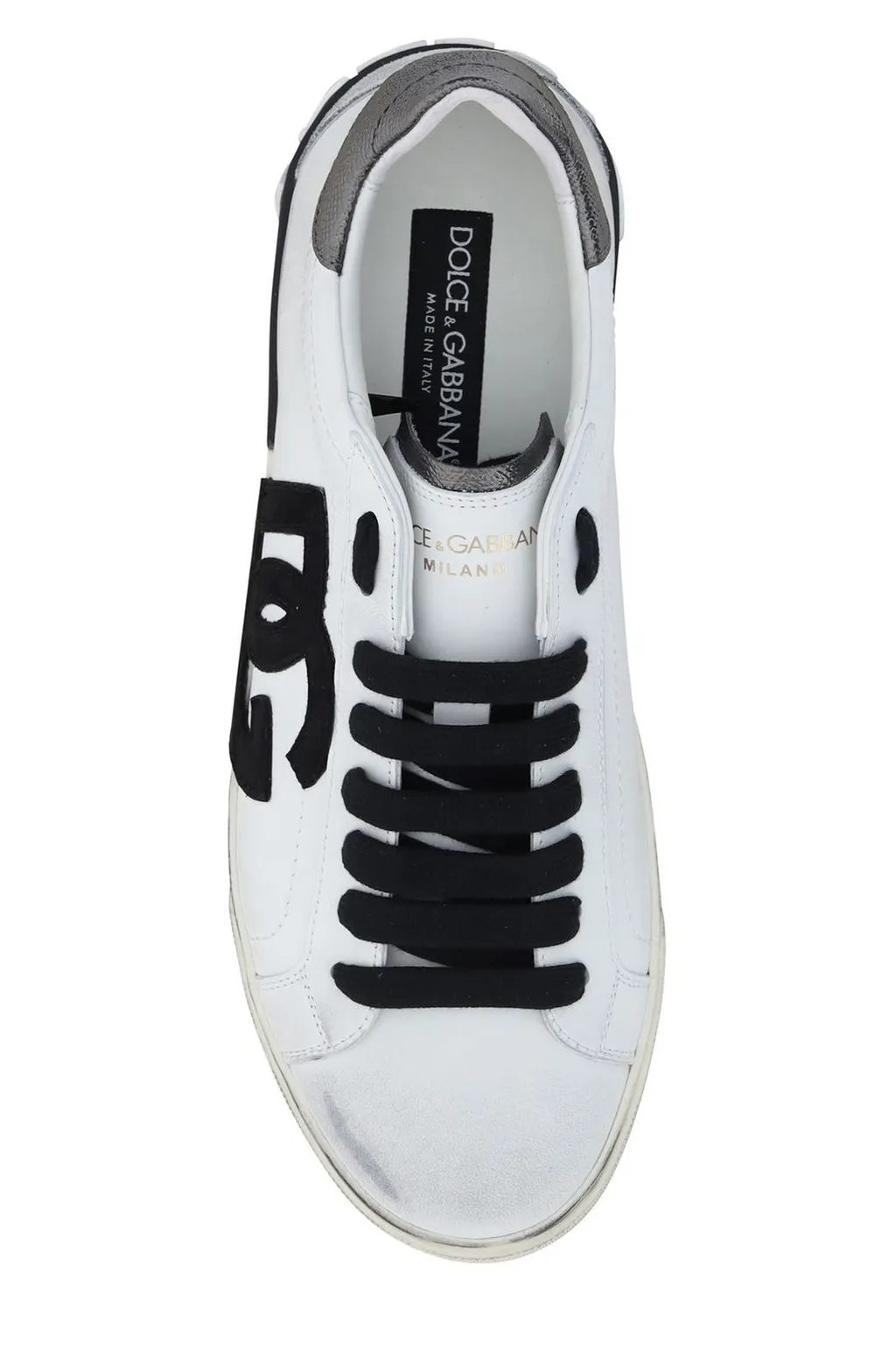 Dolce & Gabbana Portofino Lace-Up Sneakers