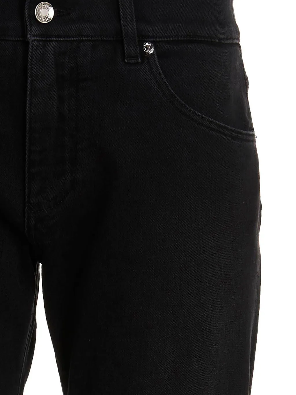Dolce & Gabbana Logo Plaque Slim-Fit Jeans