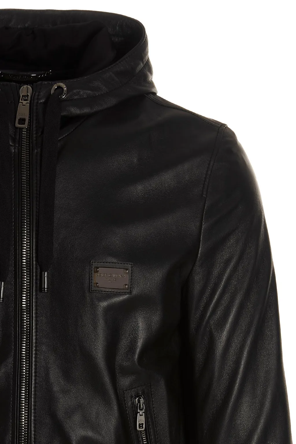 Dolce & Gabbana Dg Essentials Zipped Hooded Jacket