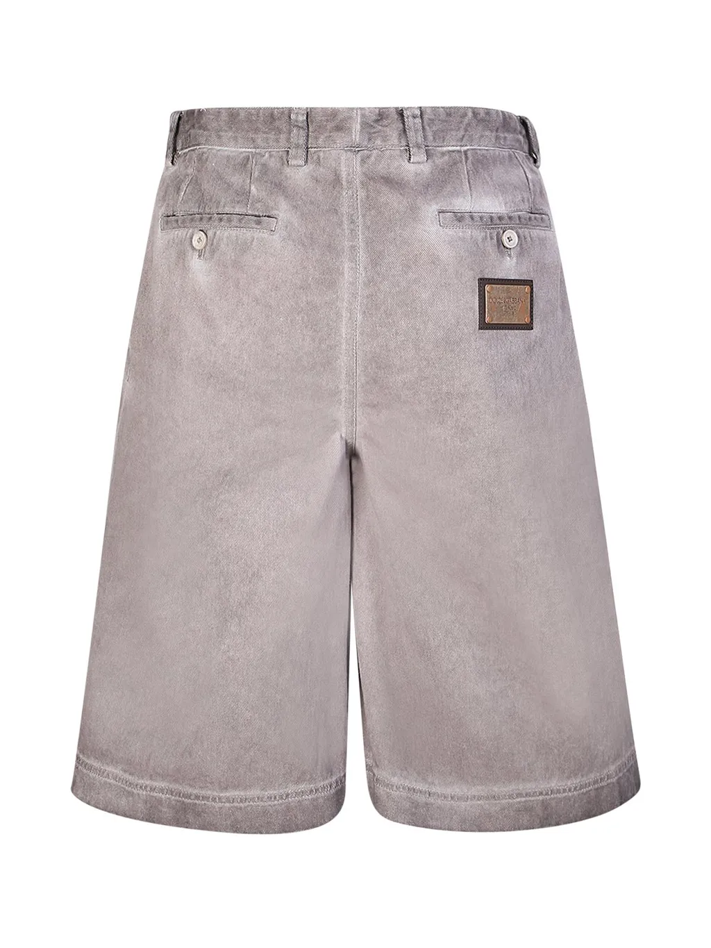 Dolce & Gabbana Logo Plaque Shorts