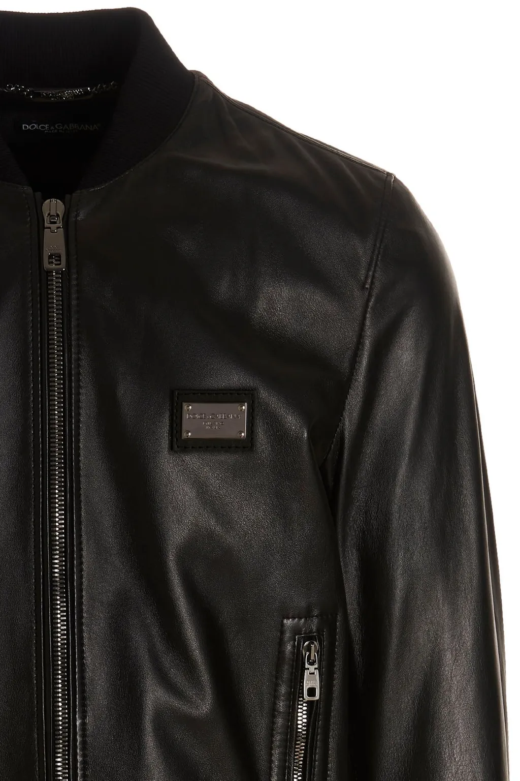 Dolce & Gabbana Dg Essentials Zipped Bomber Jacket