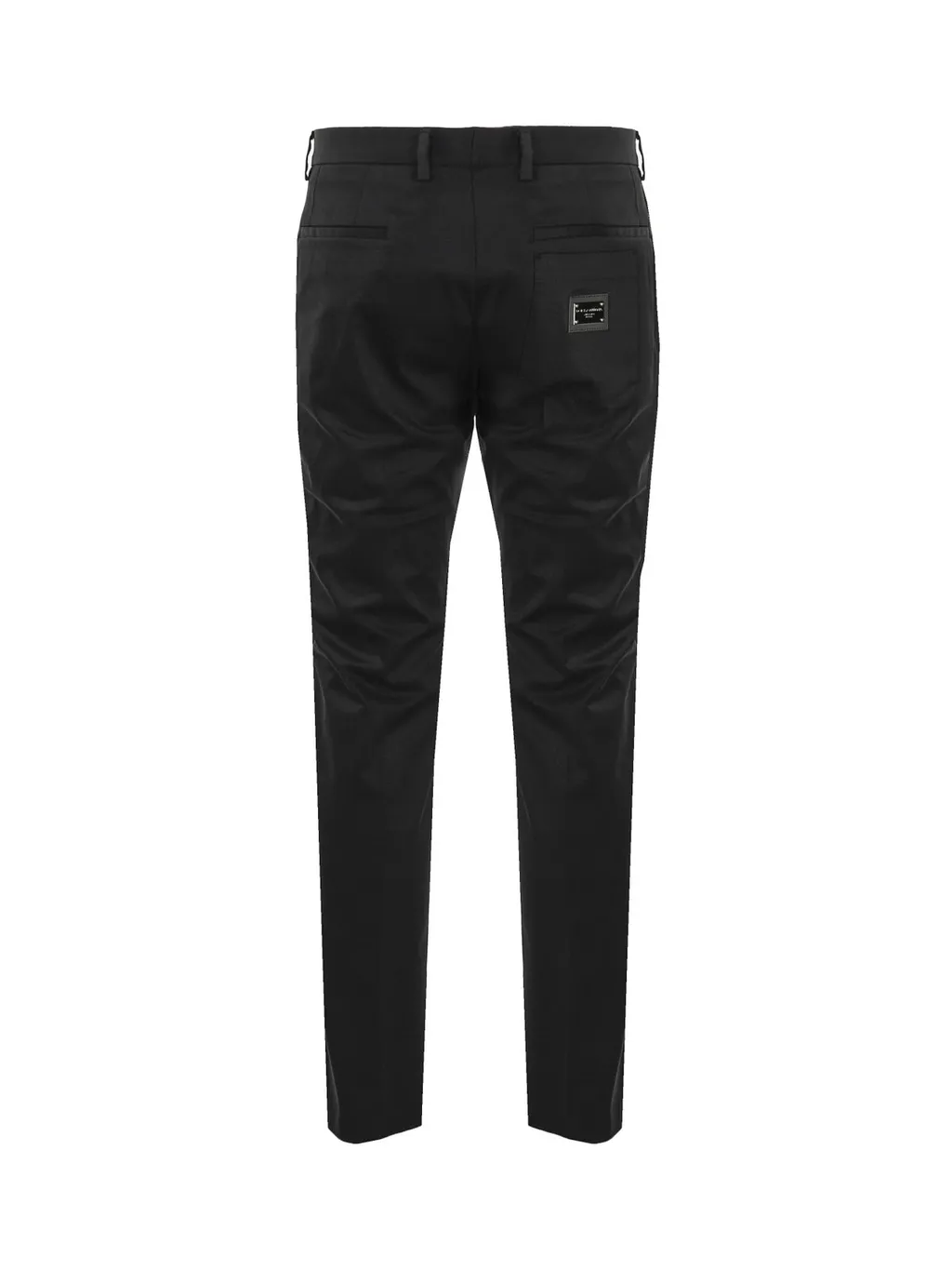 Dolce & Gabbana Logo Plaque Tailored Trousers