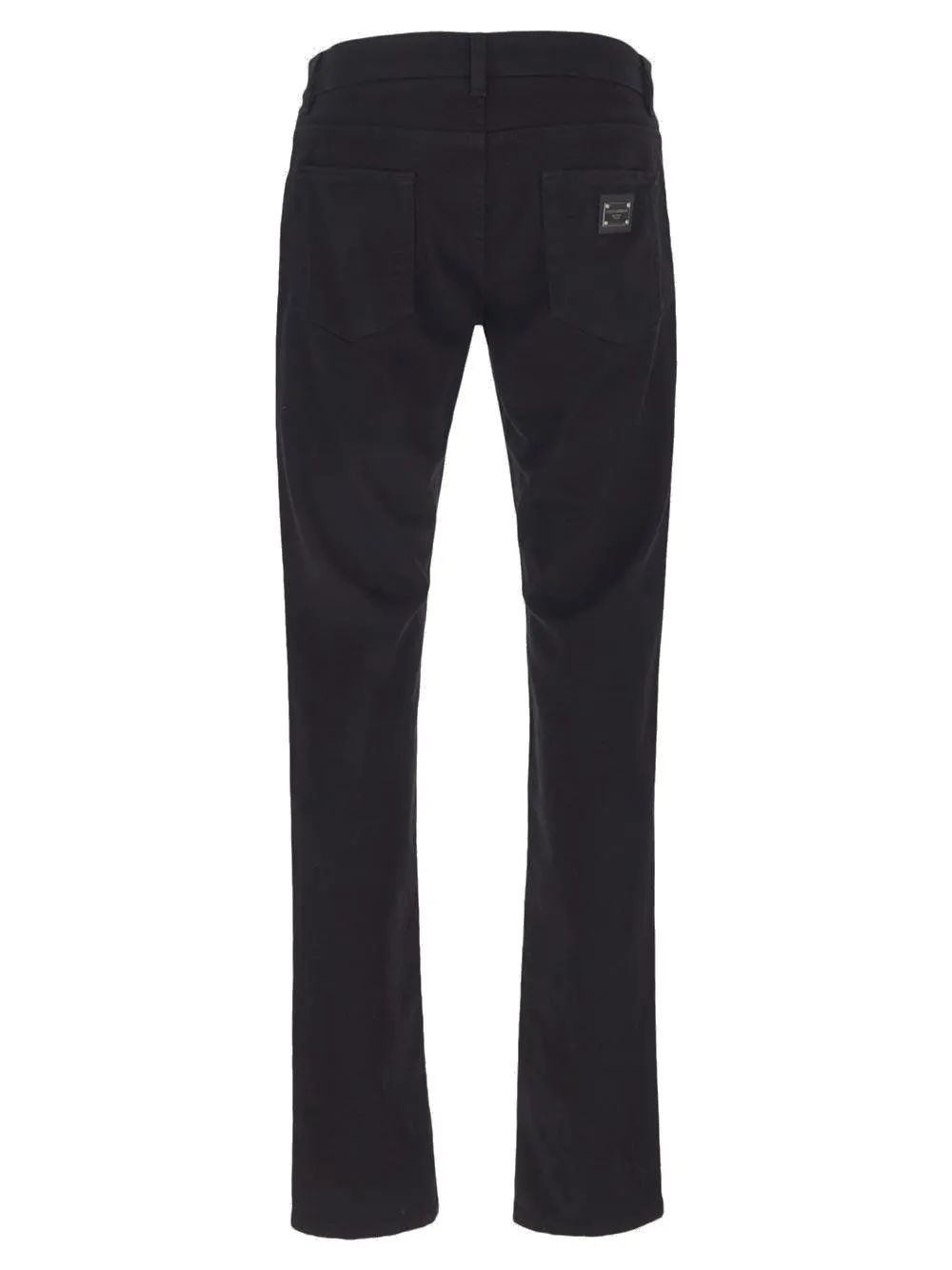 Dolce & Gabbana Logo Plaque Skinny Jeans