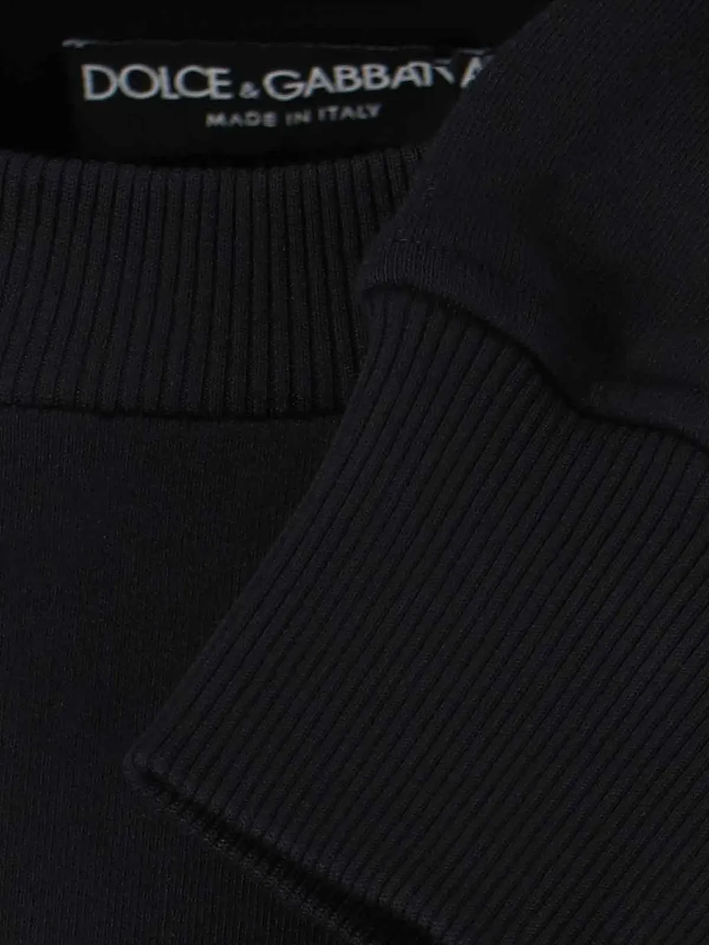 Dolce & Gabbana Logo Plaque Crewneck Sweatshirt