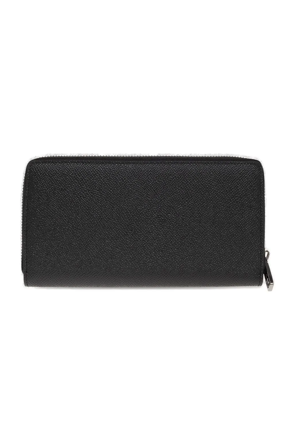 Dolce & Gabbana Logo-Plaque Zipped Wallet