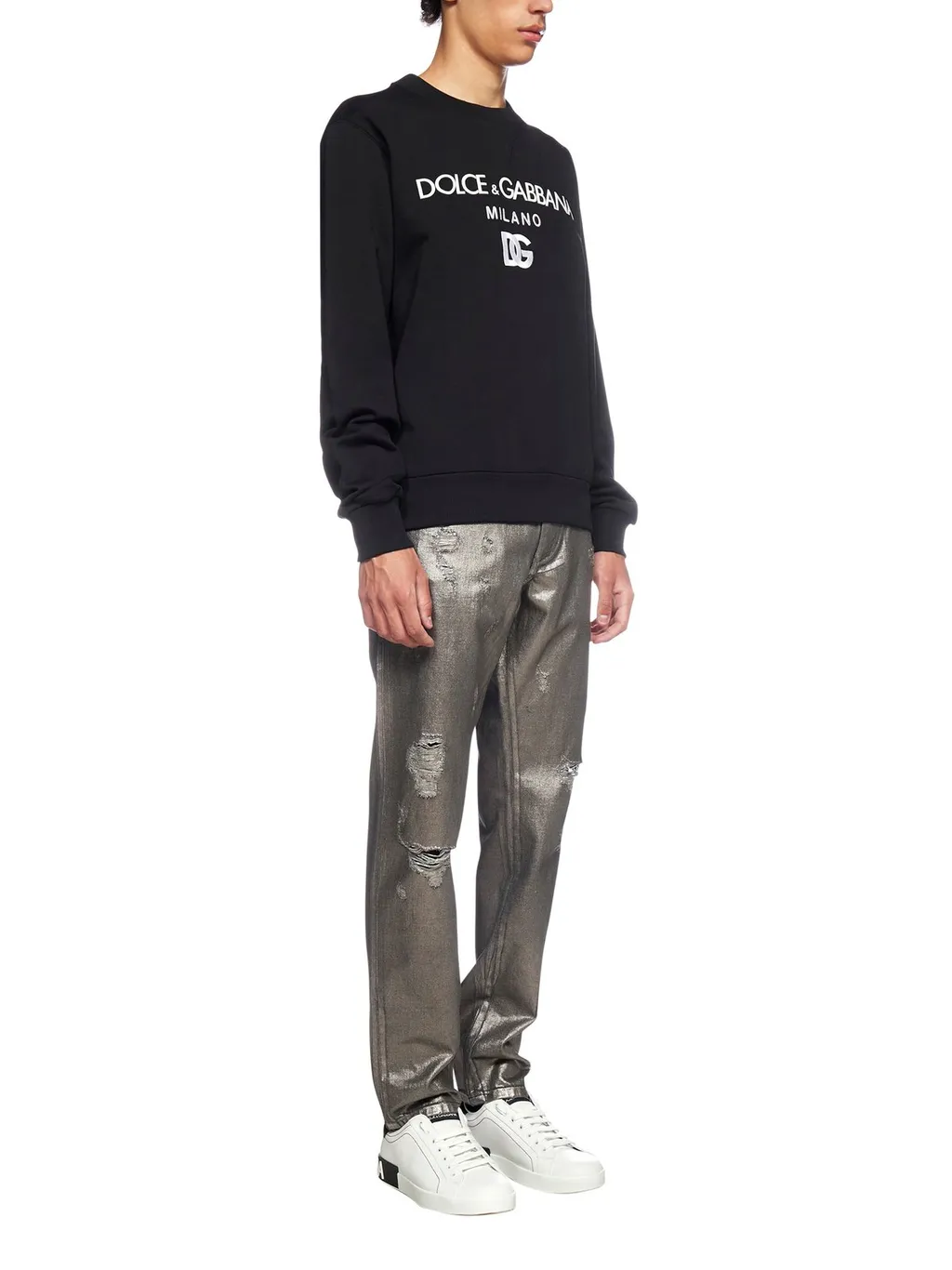 Dolce & Gabbana Logo Printed Sweatshirt