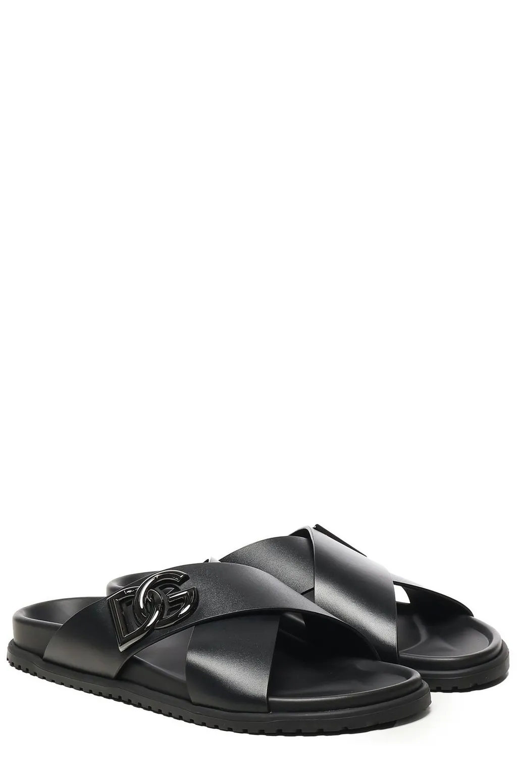 Dolce & Gabbana Dg Logo Plaque Sandals