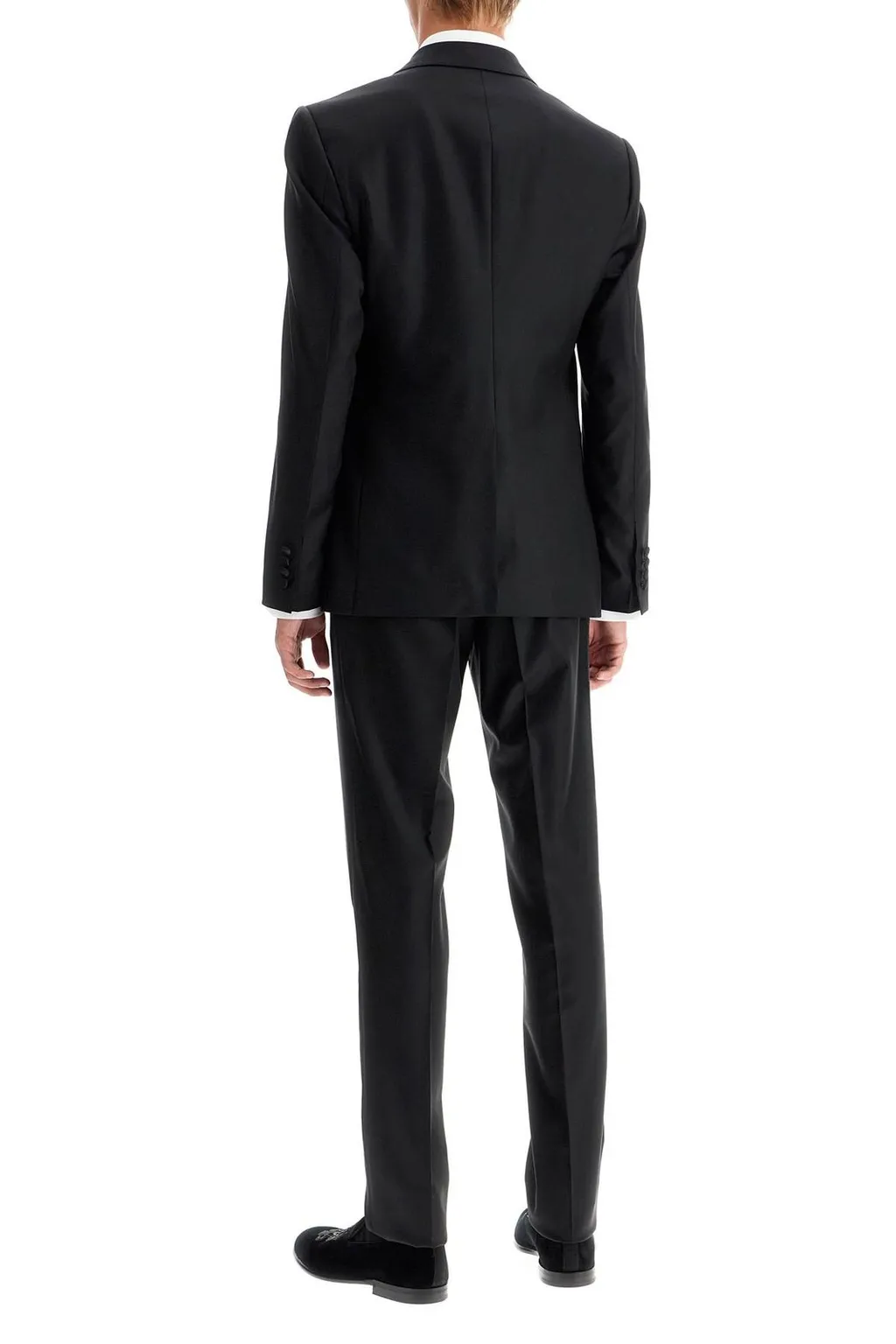 Dolce & Gabbana Single-Breasted Pleated Tailored Suit