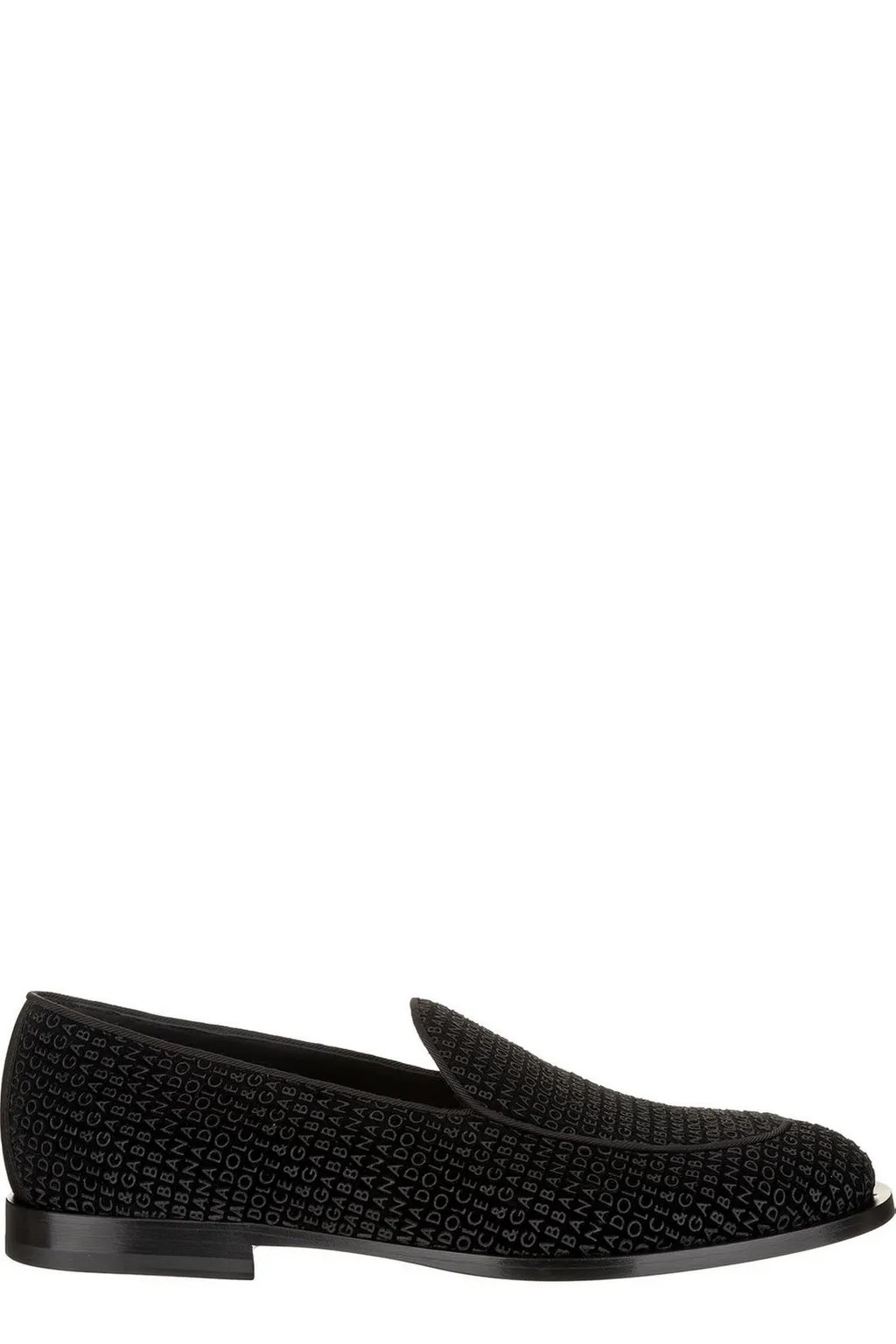 Dolce & Gabbana All-Over Logo-Printed Loafers