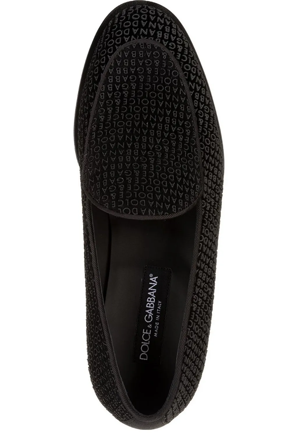 Dolce & Gabbana All-Over Logo-Printed Loafers