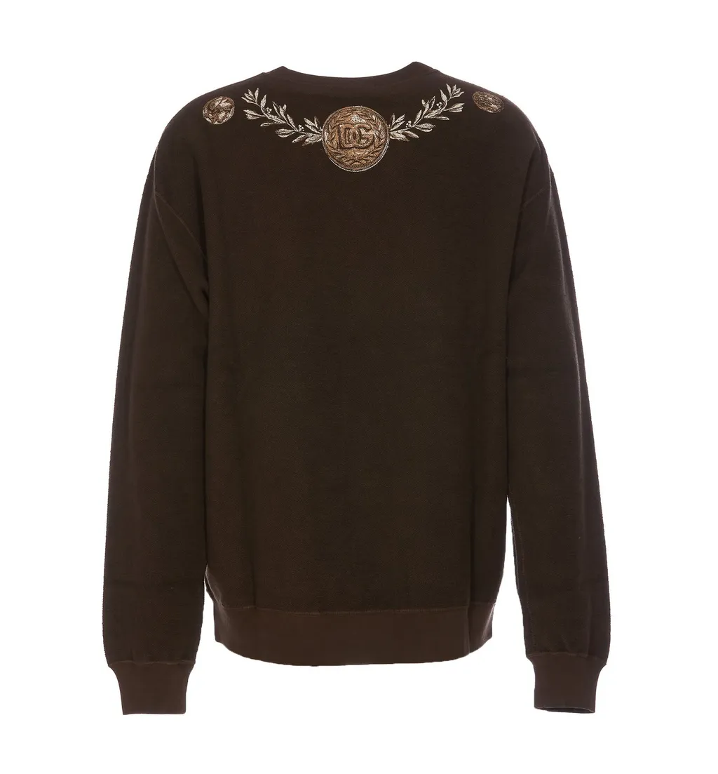 Dolce & Gabbana Graphic Printed Crewneck Sweatshirt