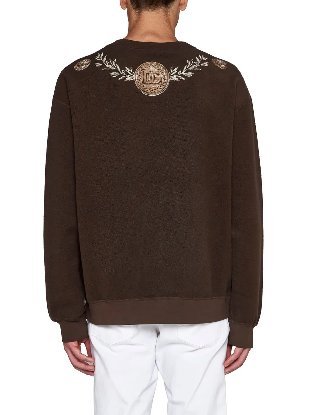 Dolce & Gabbana Graphic Printed Crewneck Sweatshirt