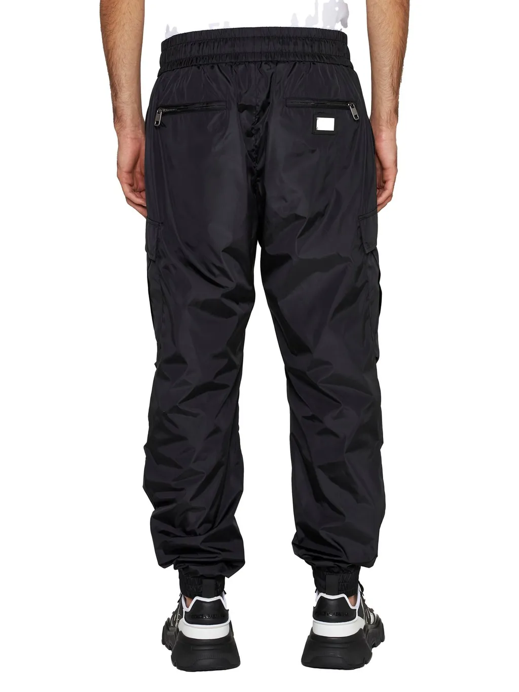 Dolce & Gabbana Logo-Plaque Tapered Track Pants