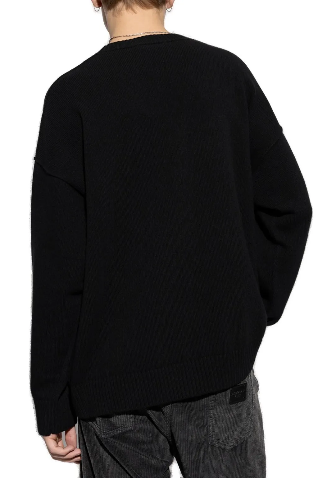 Dolce & Gabbana Dg Logo Embroidered Crewneck Jumper