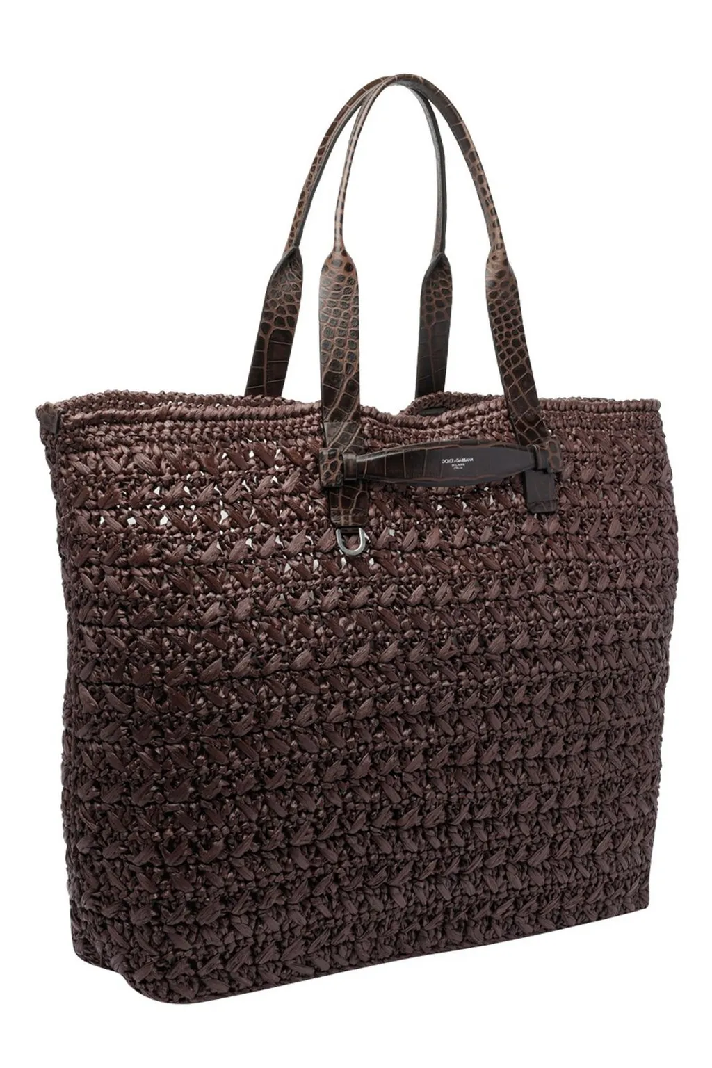 Dolce & Gabbana Crochet Shopping Bag