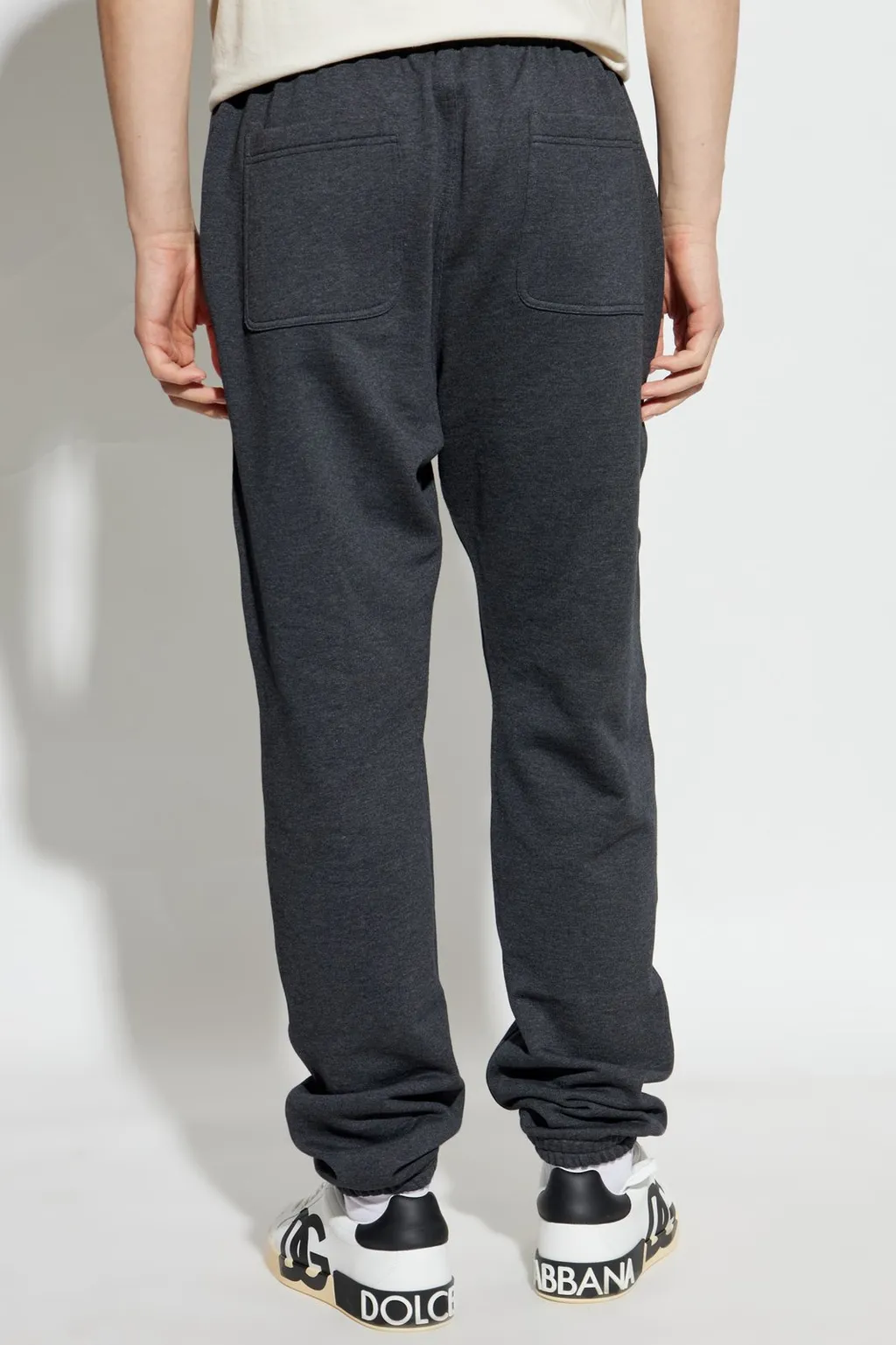 Dolce & Gabbana Logo Printed Drawstring Sweatpants