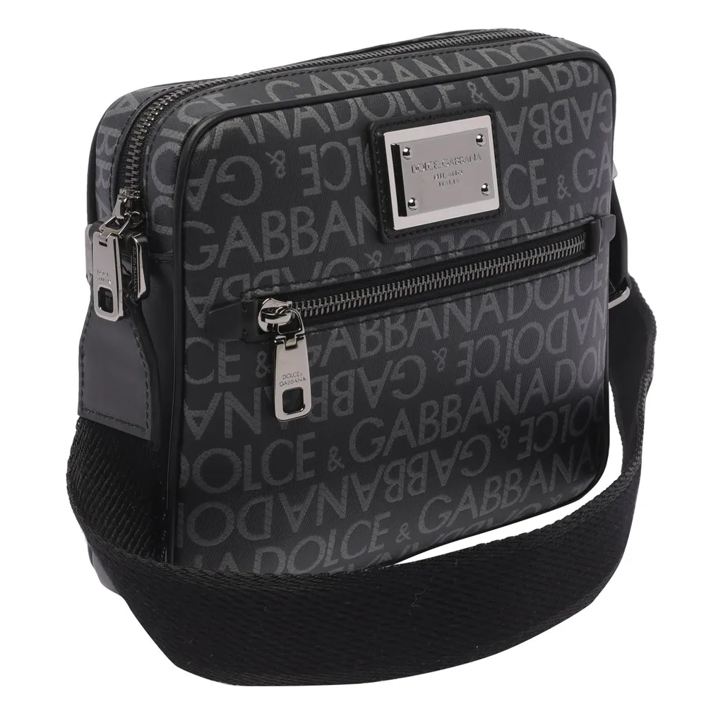 Dolce & Gabbana Logo Plaque Small Shoulder Bag