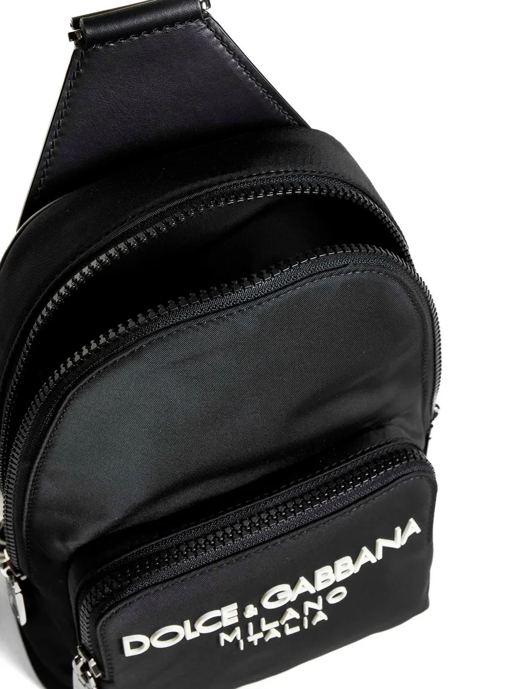 Dolce & Gabbana Logo-Embossed Zipped Belt Bag