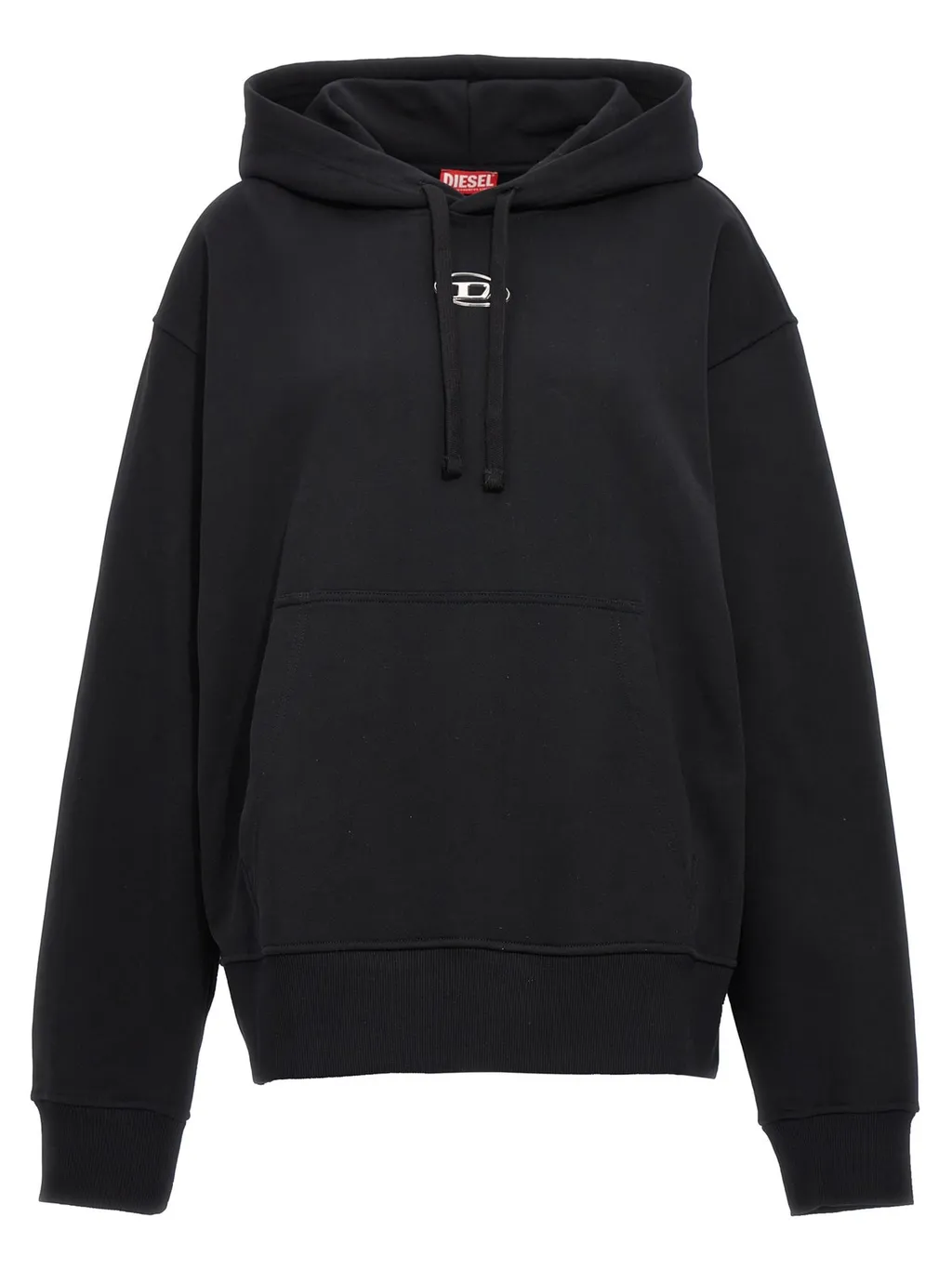 Diesel S-Macs-Hood-Od Logo Plaque Hoodie