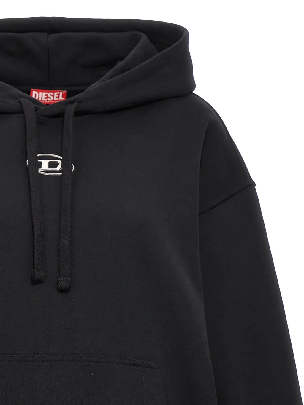 Diesel S-Macs-Hood-Od Logo Plaque Hoodie