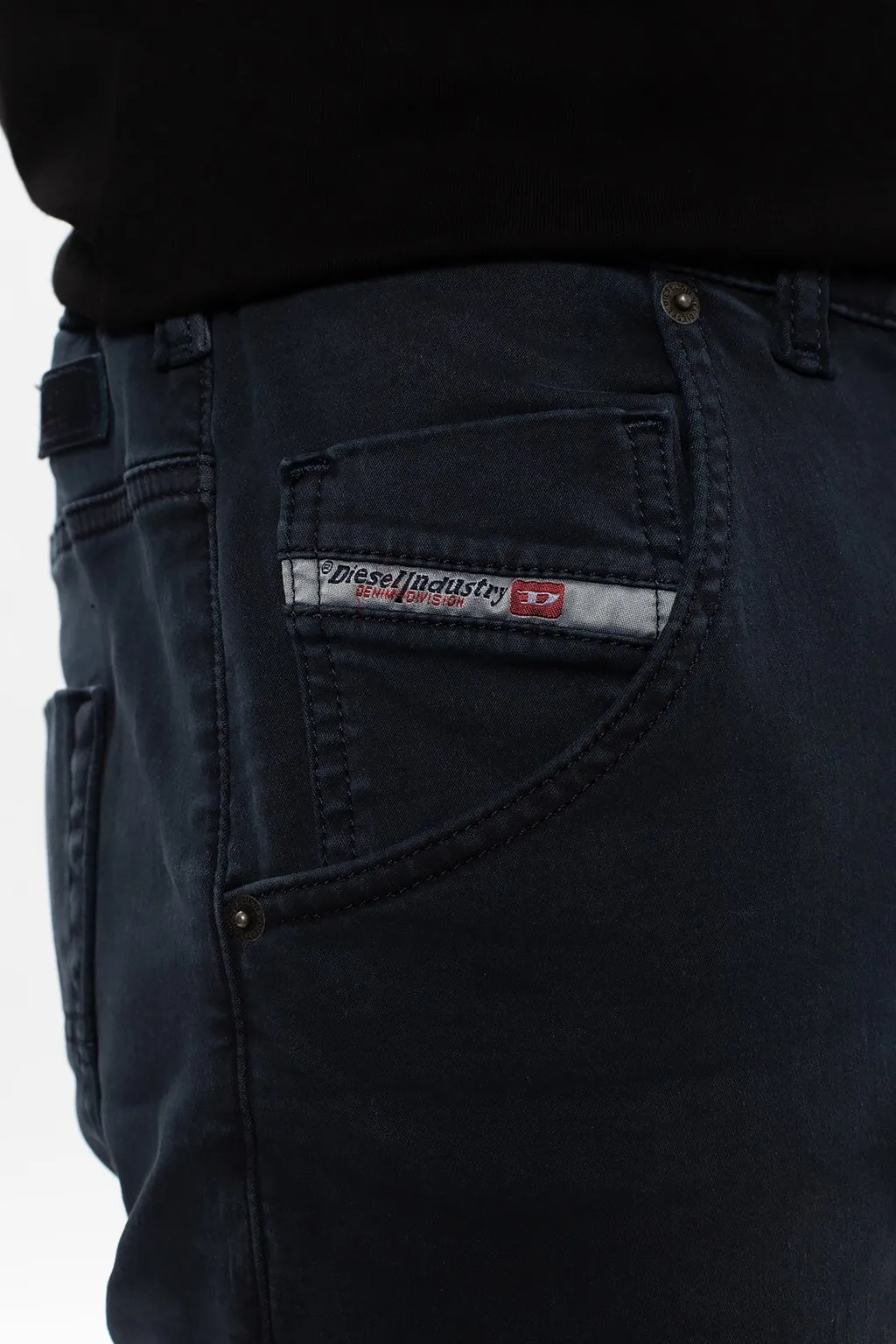 Diesel Krooley Drawstring Tapered Jeans