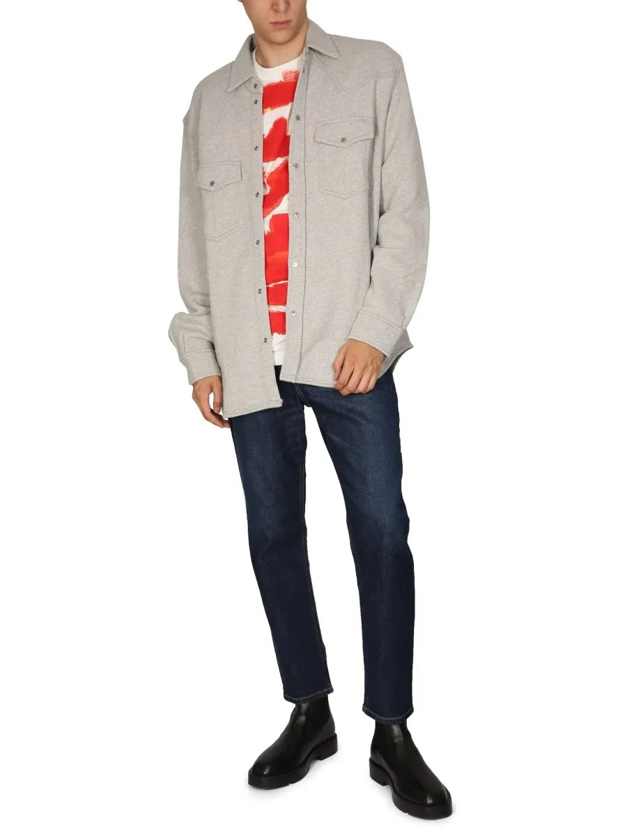 Diesel Buttoned Up Long-Sleeved Shirt