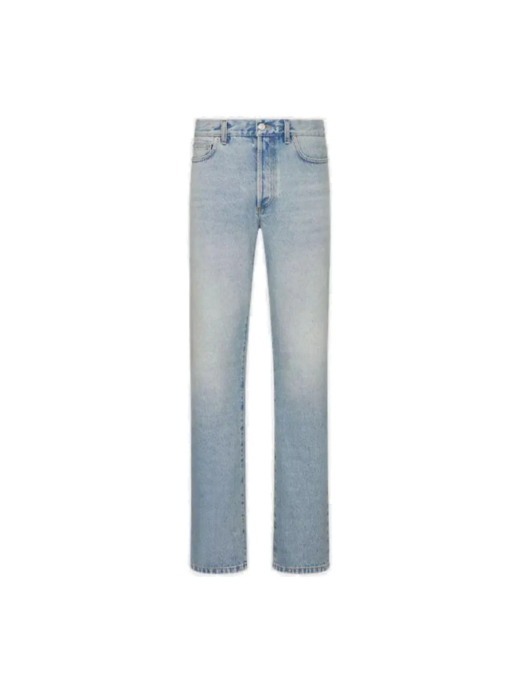 Dior Homme Logo Patch Straight-Leg Jeans