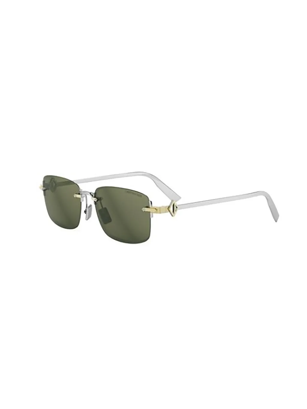 Dior Eyewear Cd Diamond Rectangle Frame Sunglasses