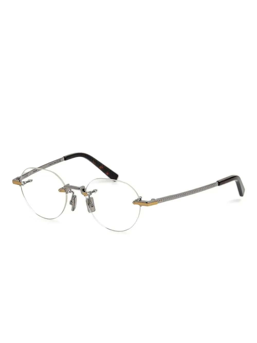 Dior Eyewear Dior Cd Diamond R5U Oval Frame Glasses