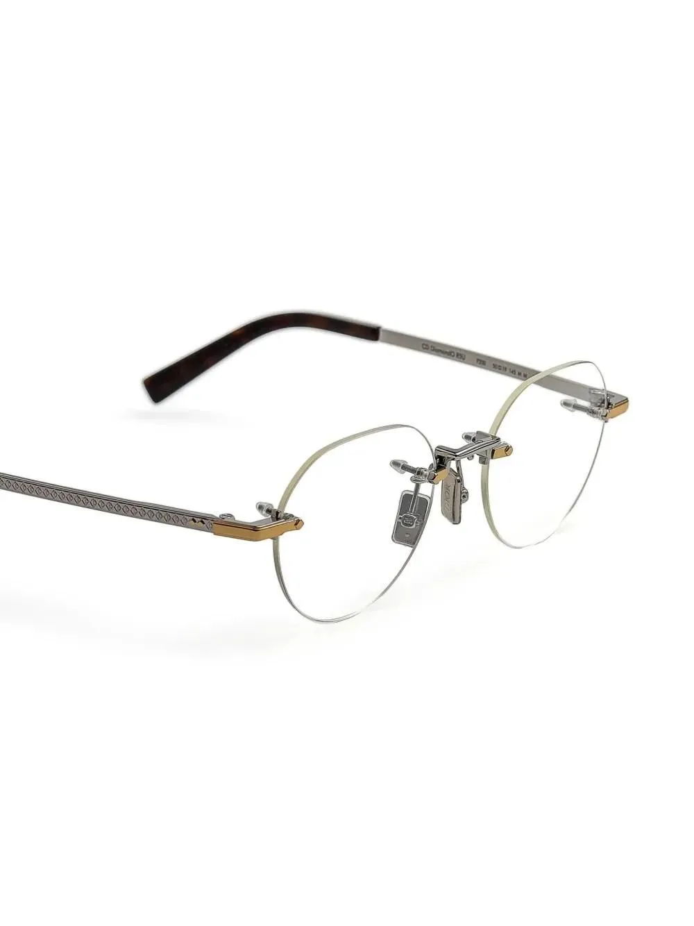 Dior Eyewear Dior Cd Diamond R5U Oval Frame Glasses