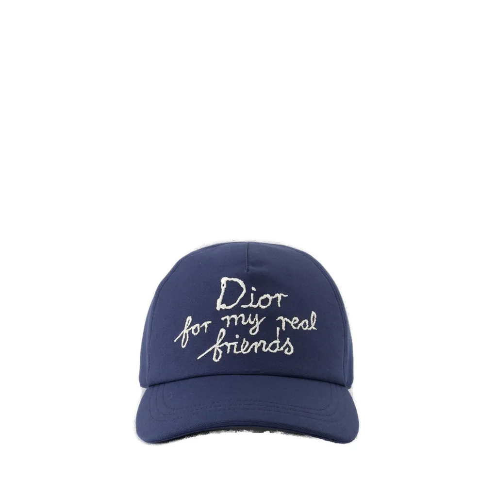 Dior Homme X Hylton Nel Logo-Embroidered Baseball Cap