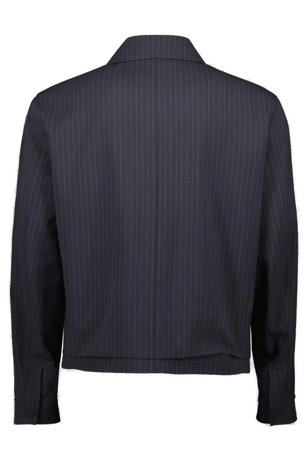 Dior Homme Striped Button-Up Jacket