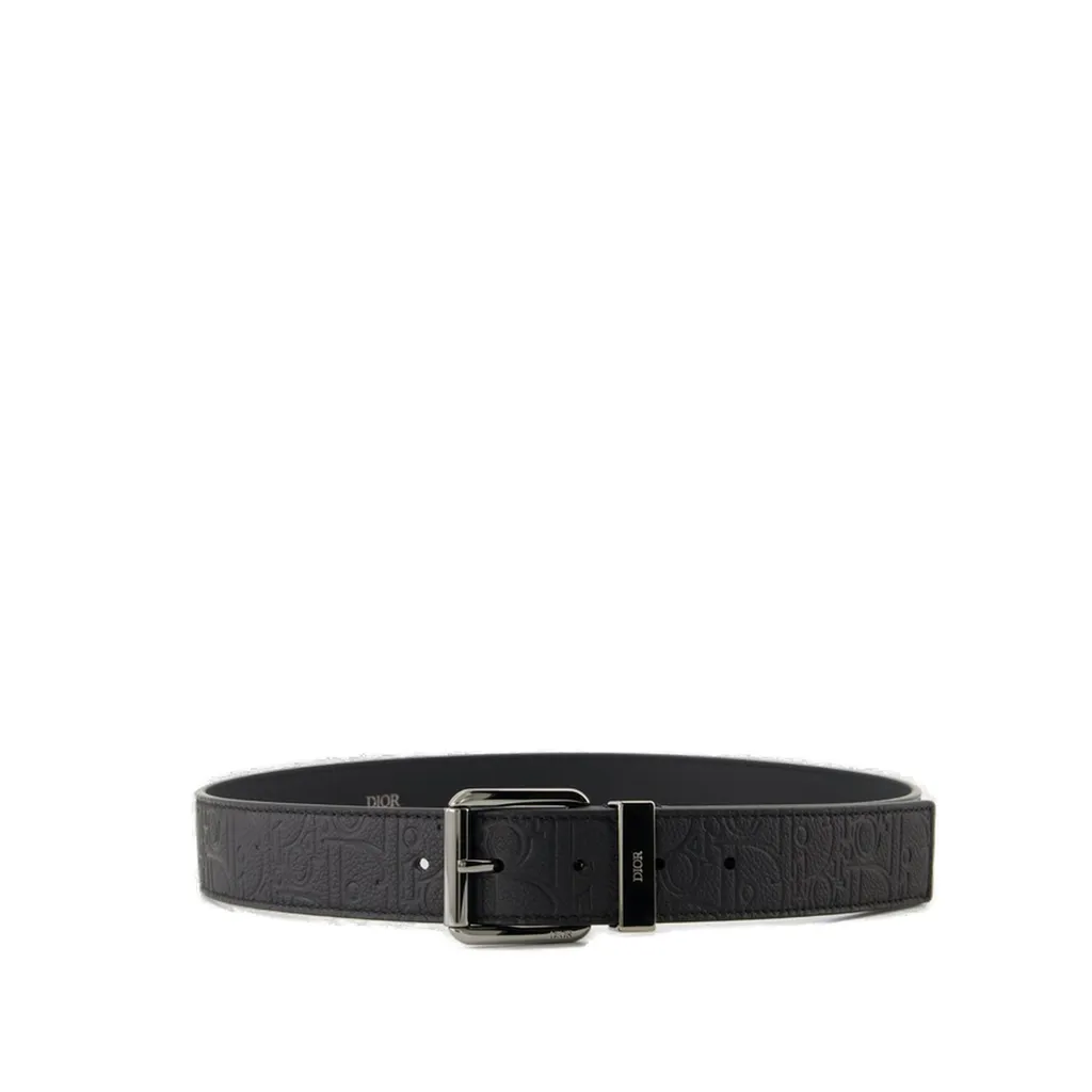 Dior Homme Logo Engraved Belt