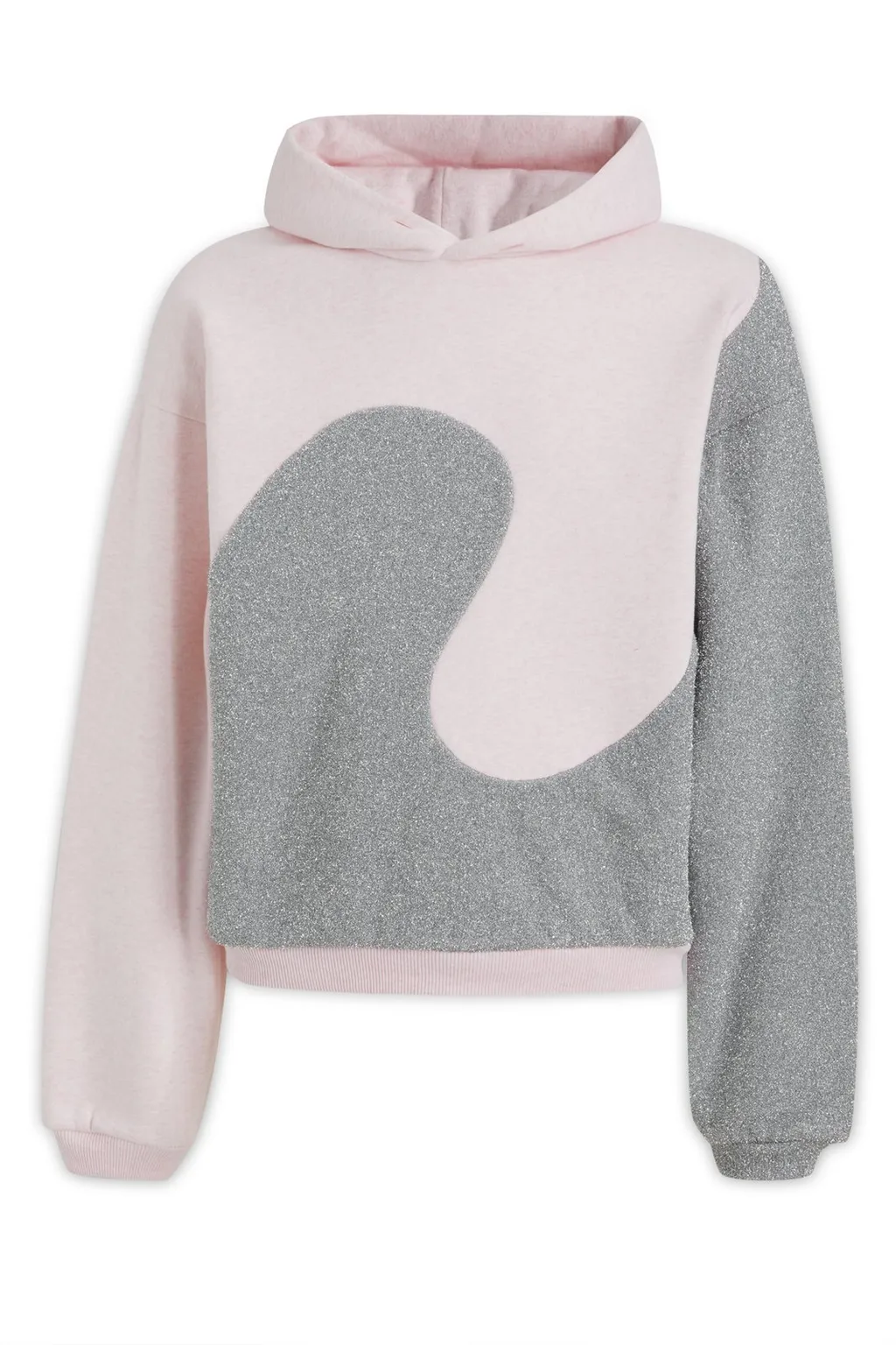 Dior Homme Glitter Panelled Hoodie