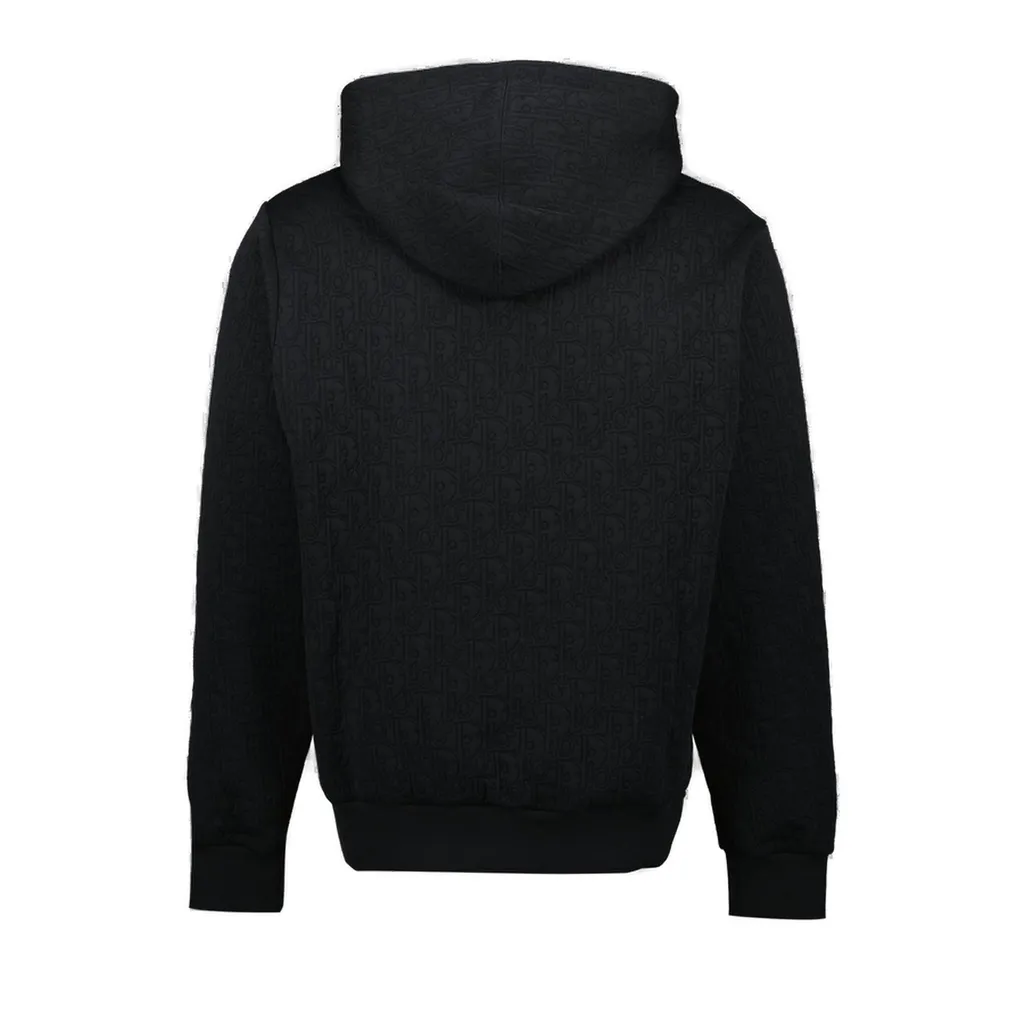 Dior Homme Monogrammed Drawstring Hoodie