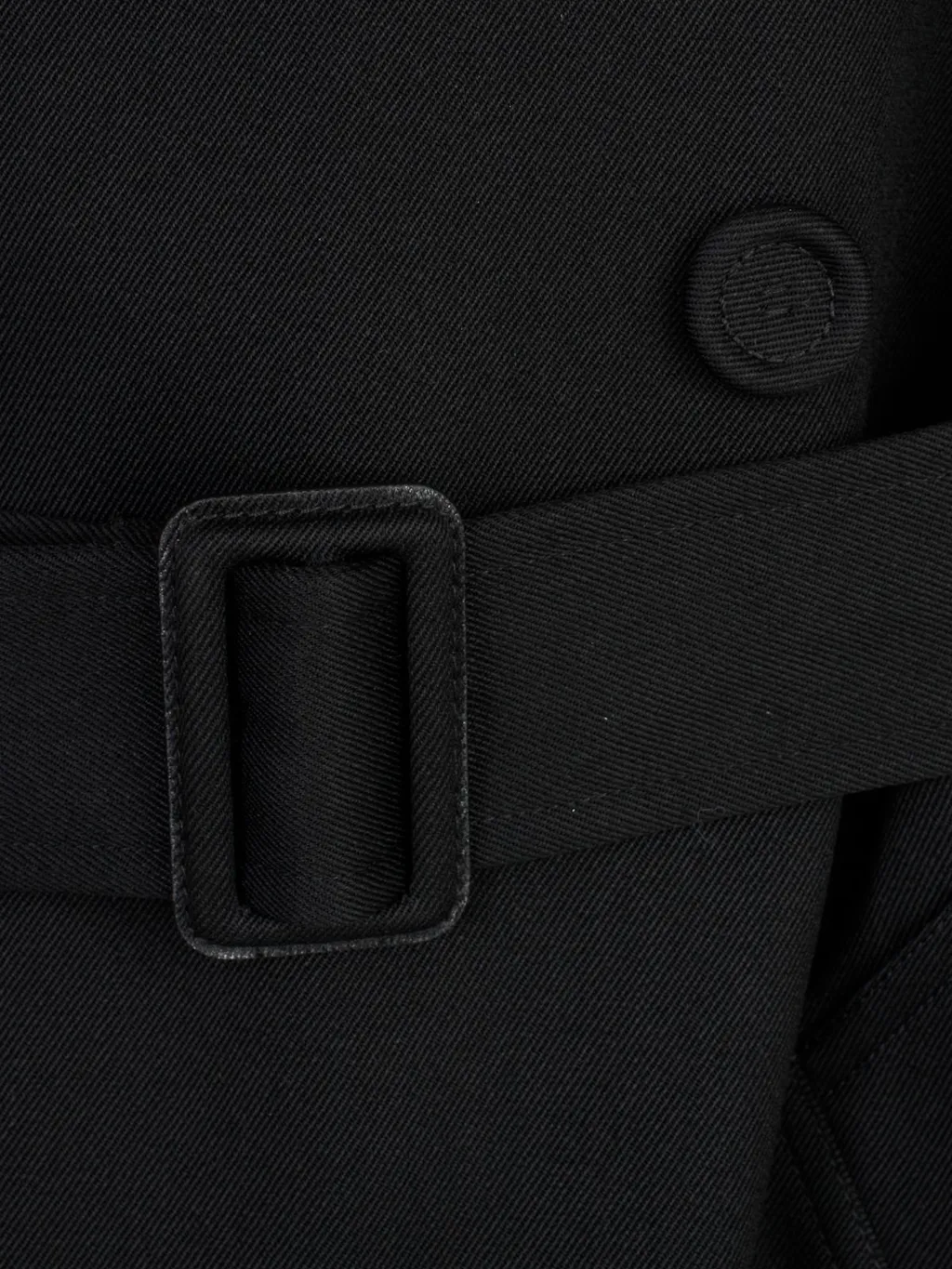 Dior Homme Double-Breasted Belted Long Coat