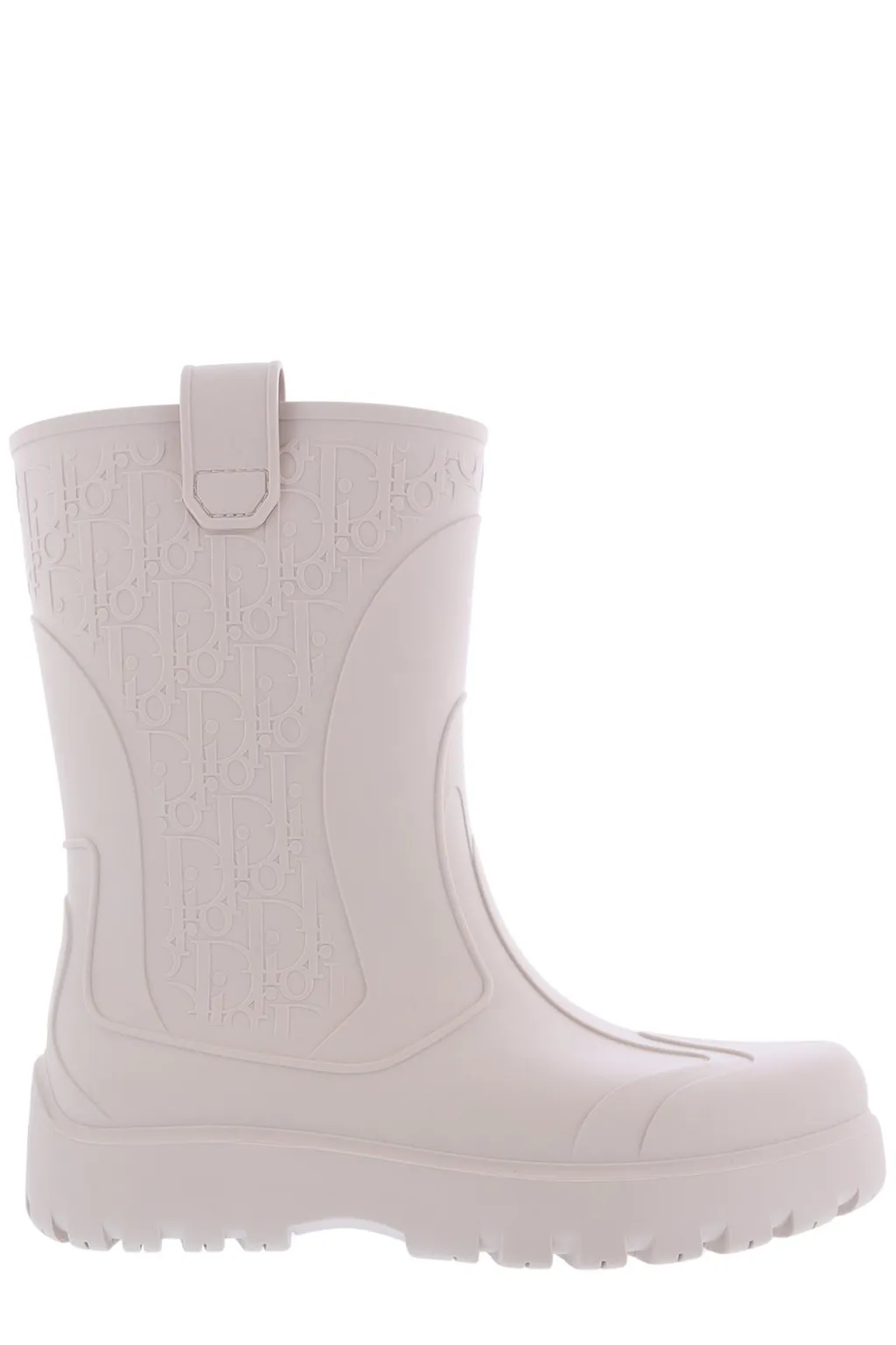Dior Homme Logo Debossed Rain Boots