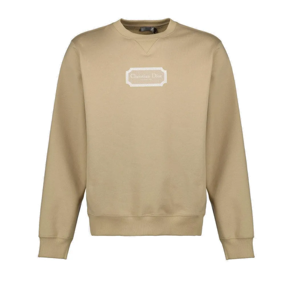 Dior Homme Logo Patch Crewneck Sweatshirt