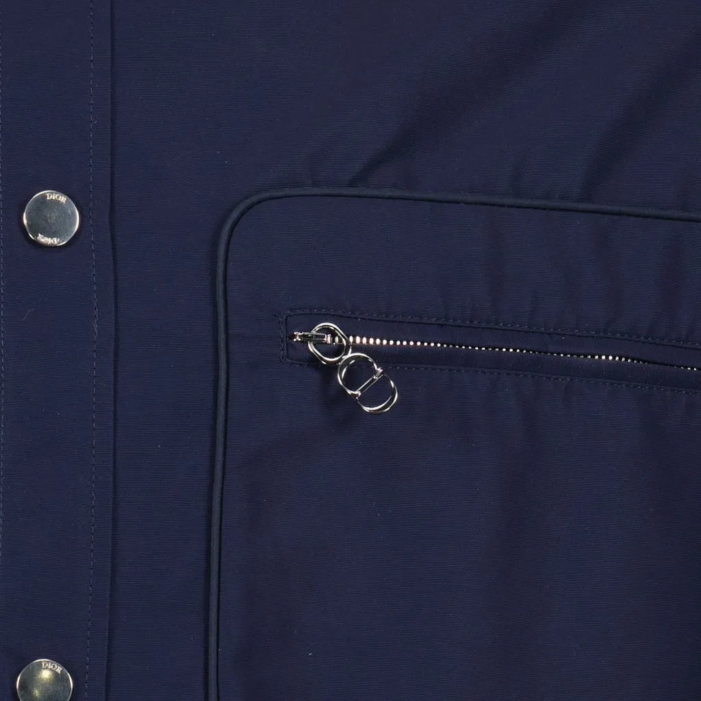 Dior Homme Embroidered Buttoned Shirt