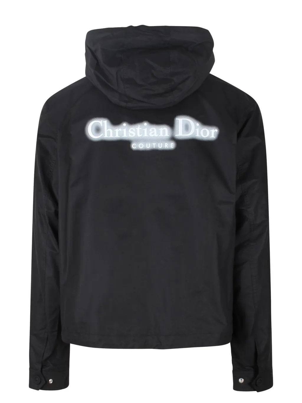 Dior Homme Logo Printed Long-Sleeved Jacket